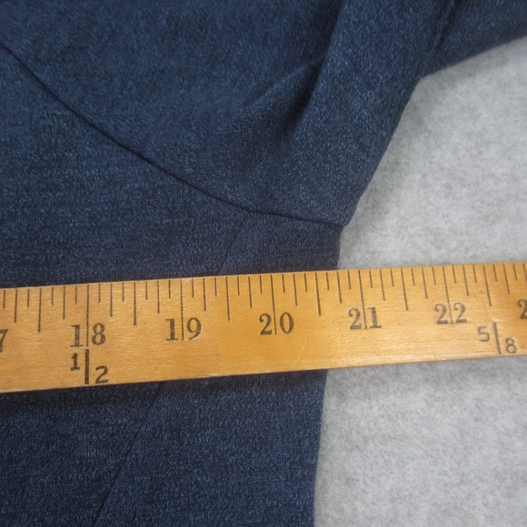 Under Armour Jacket Mens Medium Blue Full Zip Knit‎ Bomber Fitted - Picture 12 of 15